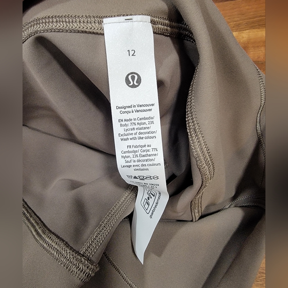 NWT Lululemon Wunder Train HR Tight 25" Size 12 - Picture 4 of 8